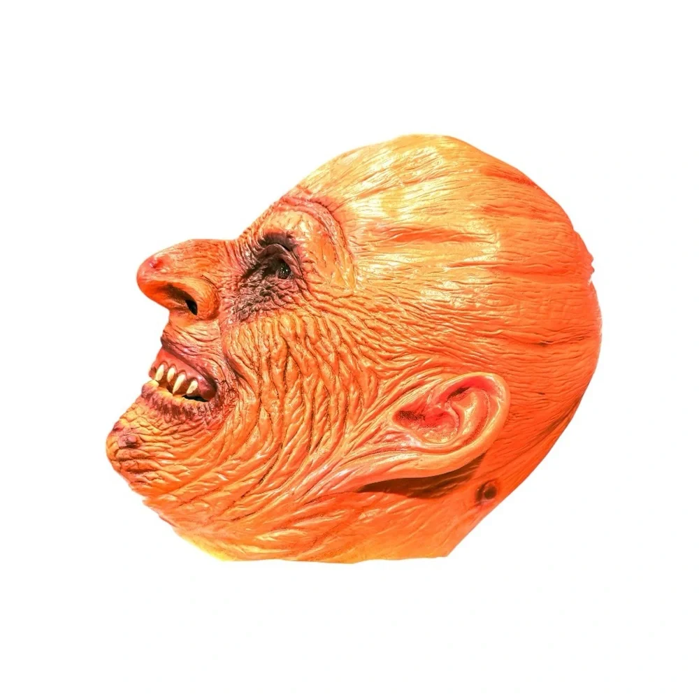 PUMPKIN- HEAD DELUXE HALLOWEEN HEADPIECE MASK KIDS/ADULTS